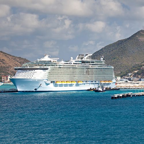 Very large cruise ship